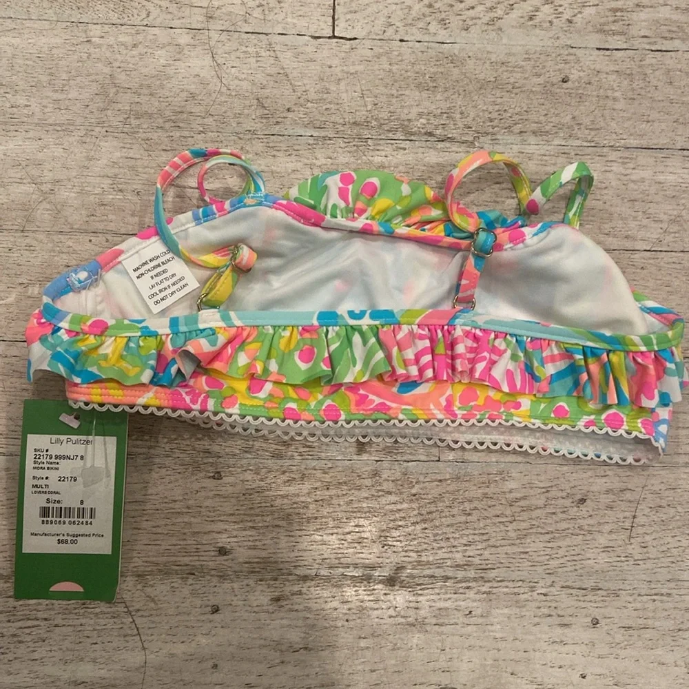 lilly pulitzer Mora Bathing suit top size 8 new with tags. - Picture 4 of 8